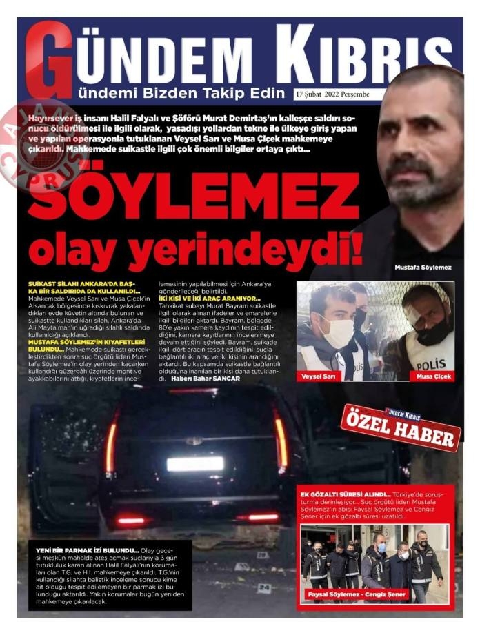 17 Şubat 2022 Perşembe Gazete Manşetleri 14