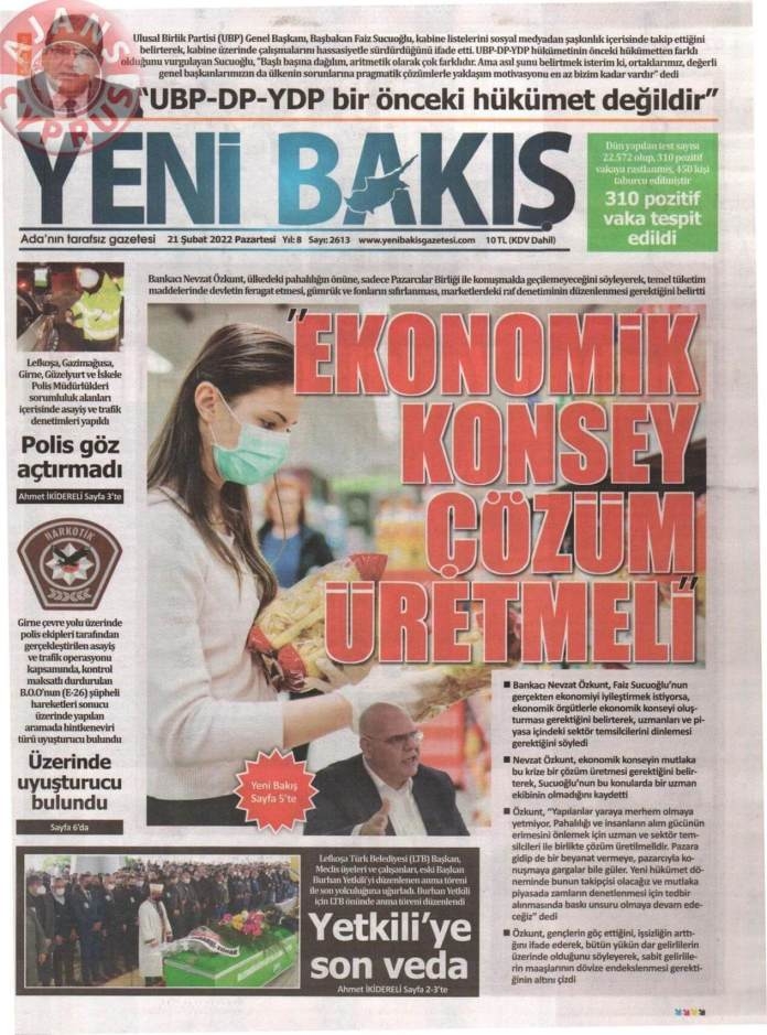 21 Şubat 2022 Pazartesi Gazete Manşetleri 5