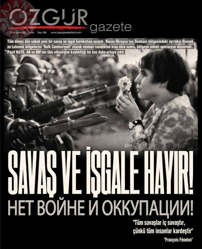 25 Şubat 2022 Cuma Gazete Manşetleri 15