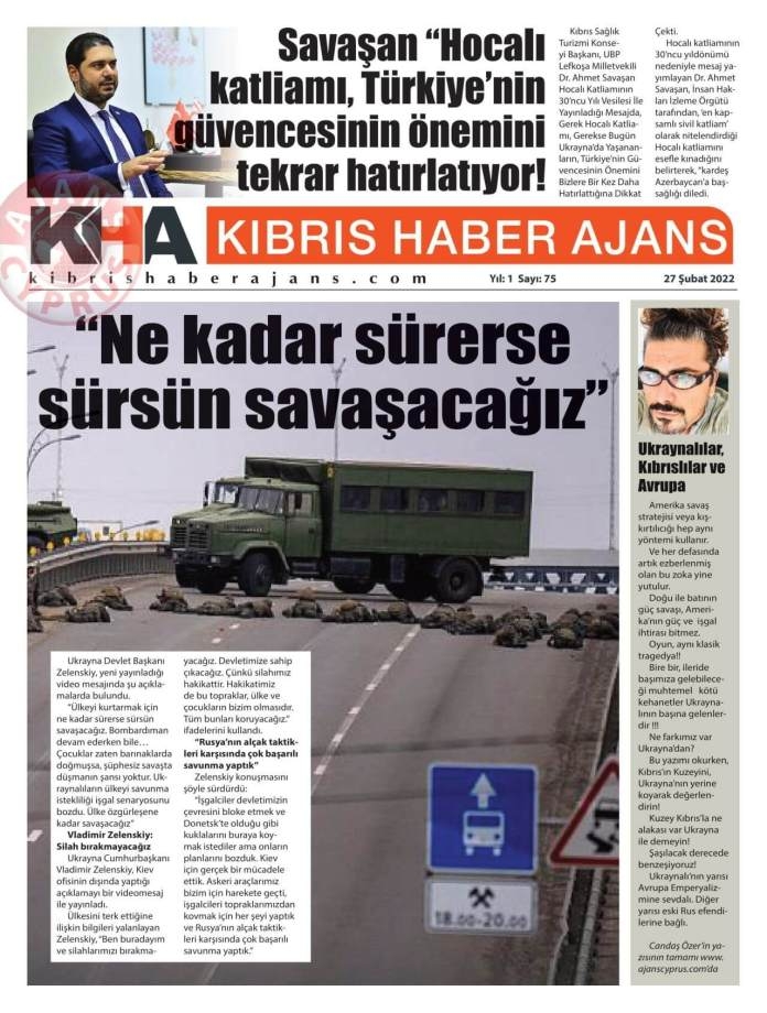 27 Şubat 2022 Pazar Gazete Manşetleri 6