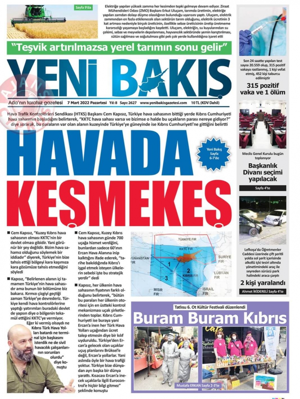 7 Mart 2022 Pazartesi Gazete Manşetleri 5