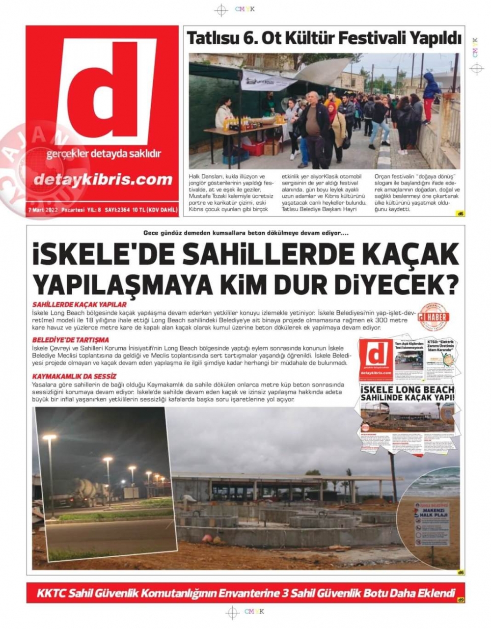 7 Mart 2022 Pazartesi Gazete Manşetleri 7