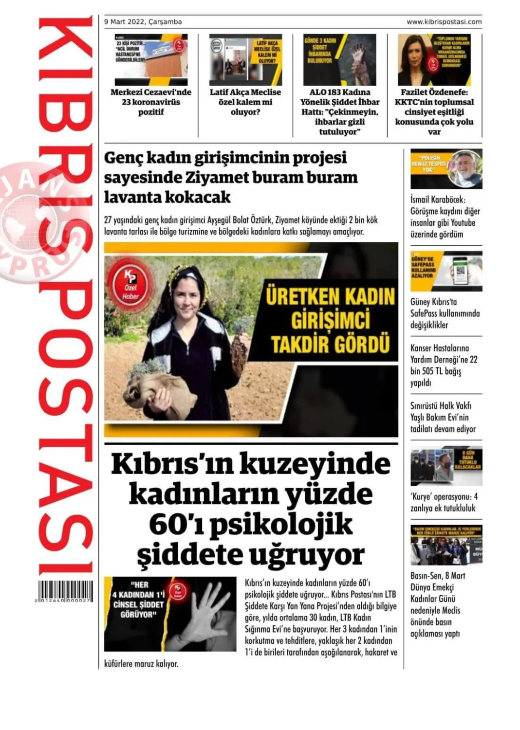 9 Mart 2022 Çarşamba Gazete Manşetleri 10