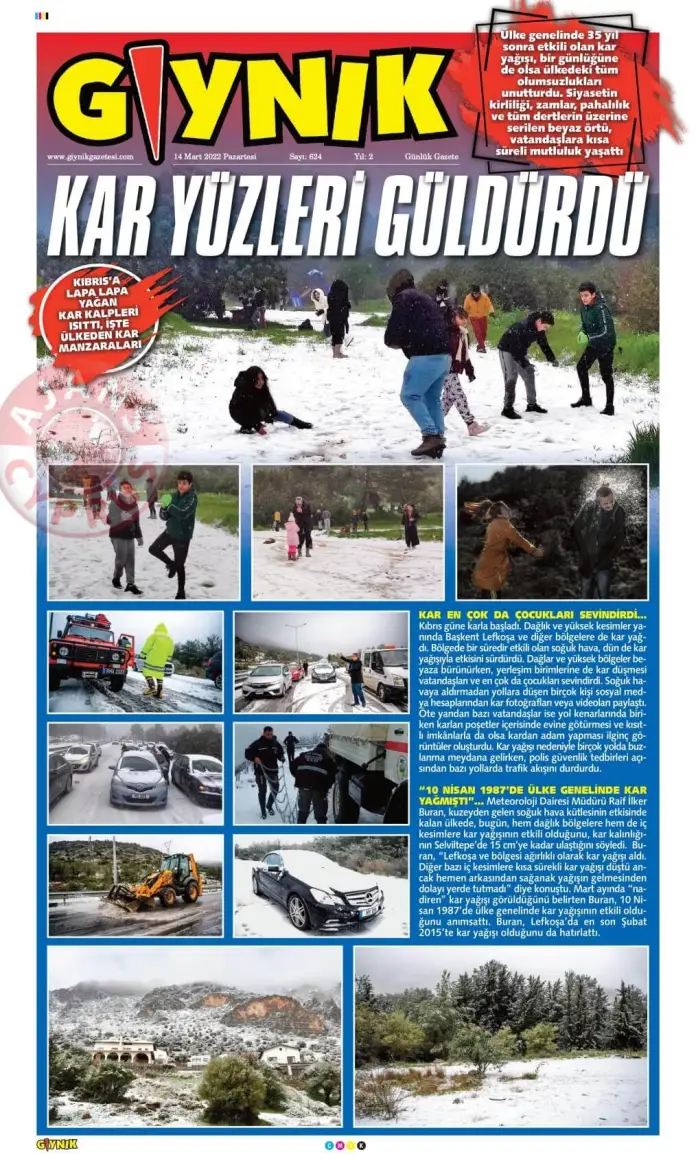 14 Mart 2022 Pazartesi Gazete Manşetleri 13