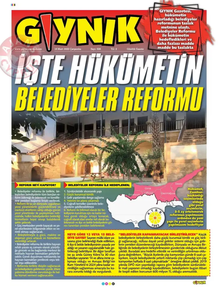16 Mart 2022 Çarşamba Gazete Manşetleri 11