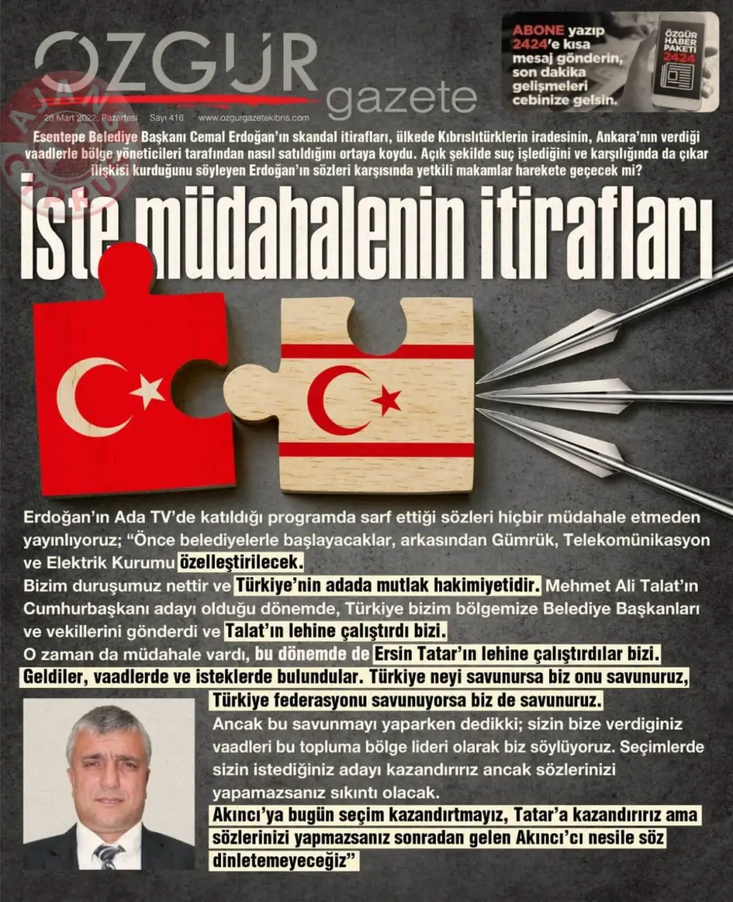 28 Mart 2022 Pazartesi Gazete Manşetleri 11
