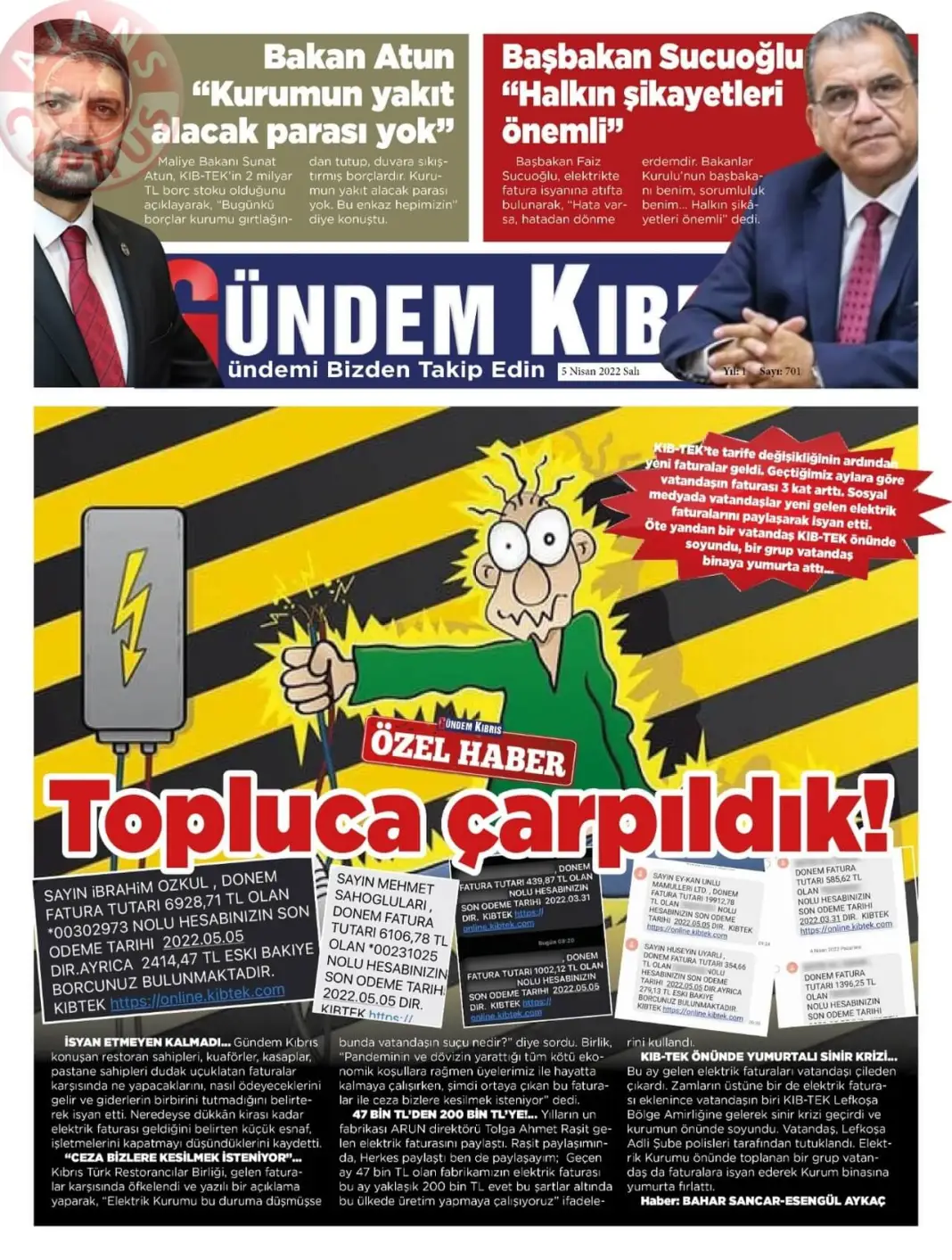 5 Nisan 2022 Salı Gazete Manşetleri 13