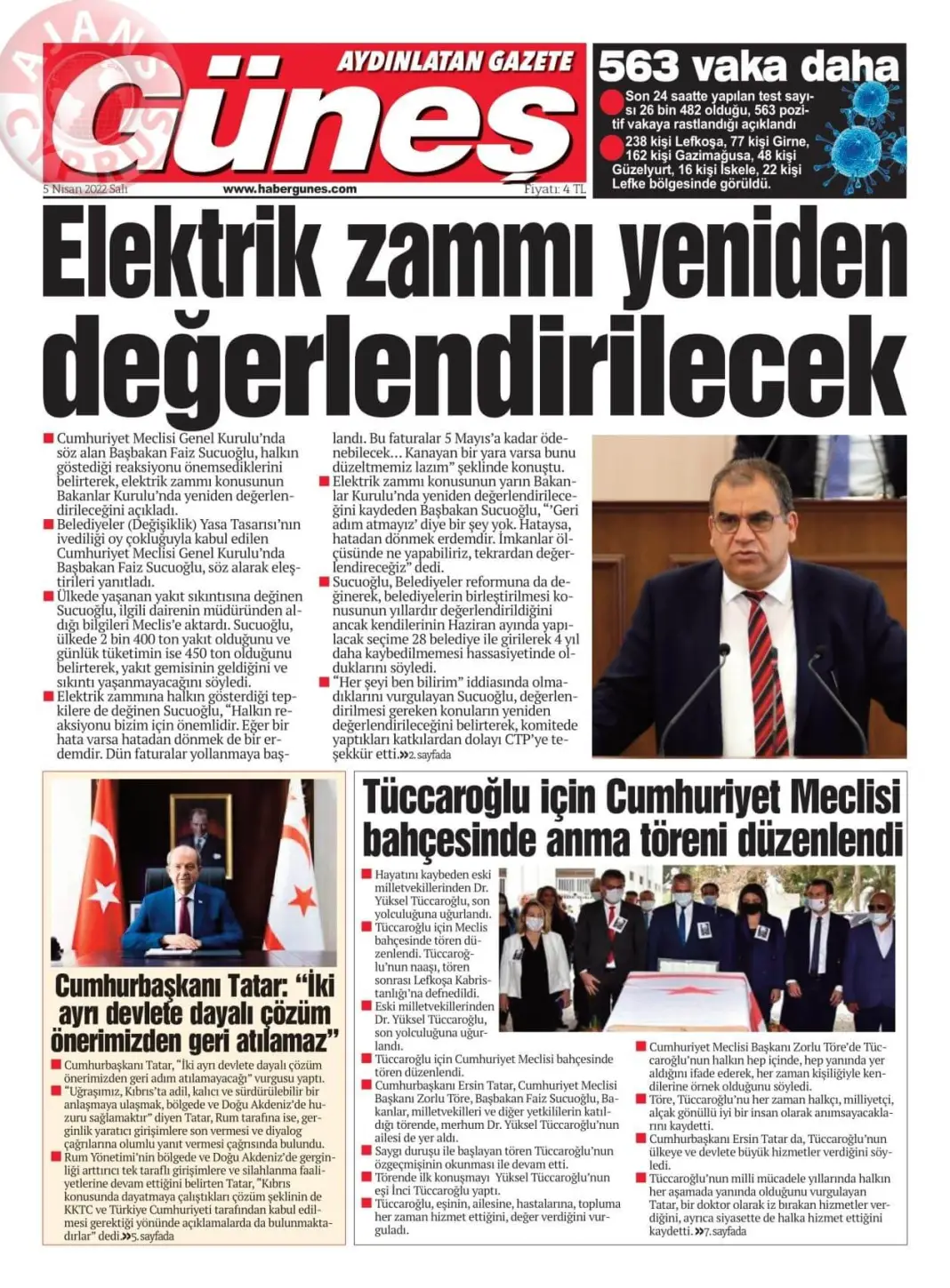 5 Nisan 2022 Salı Gazete Manşetleri 14