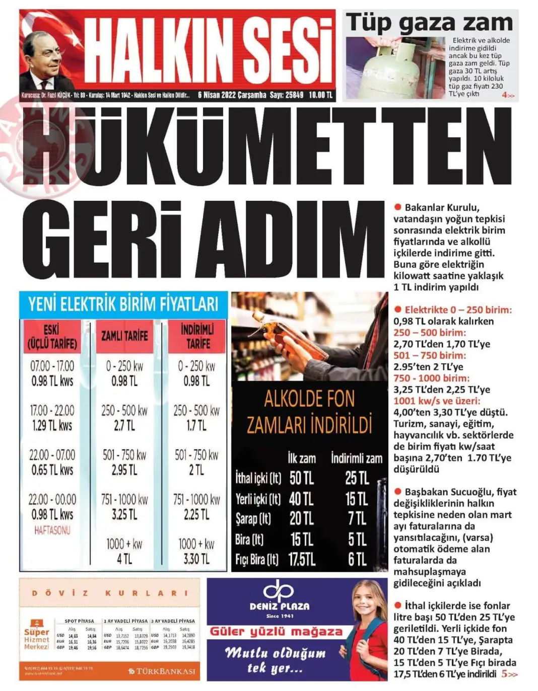 6 Nisan 2022 Çarşamba Gazete Manşetleri 7