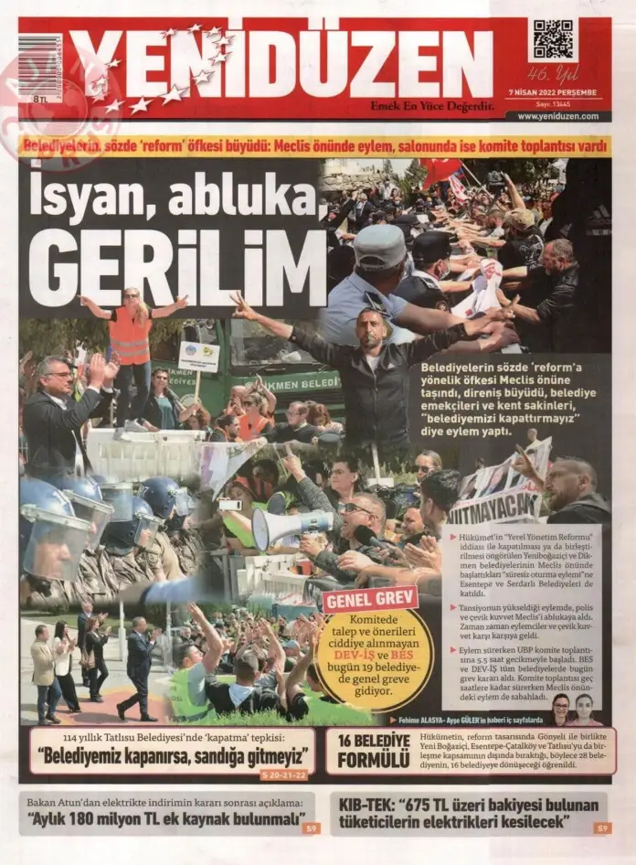 7 Nisan 2022 Perşembe Gazete Manşetleri 7