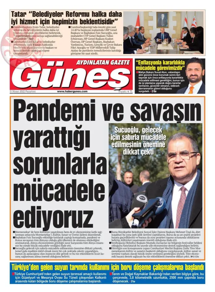 11 Nisan 2022 Pazartesi Gazete Manşetleri 11