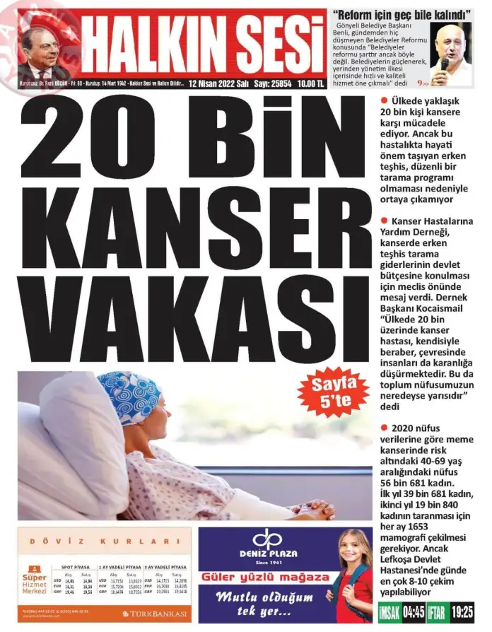 12 Nisan 2022 Salı Gazete Manşetleri 2