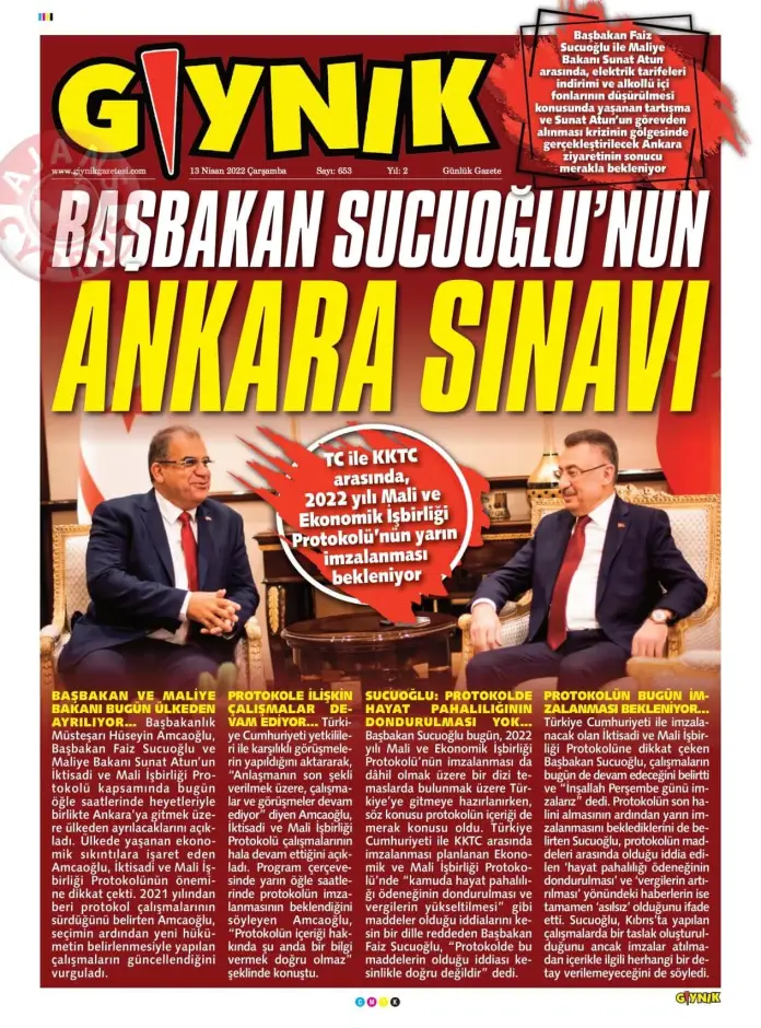 13 Nisan 2022 Çarşamba Gazete Manşetleri 10