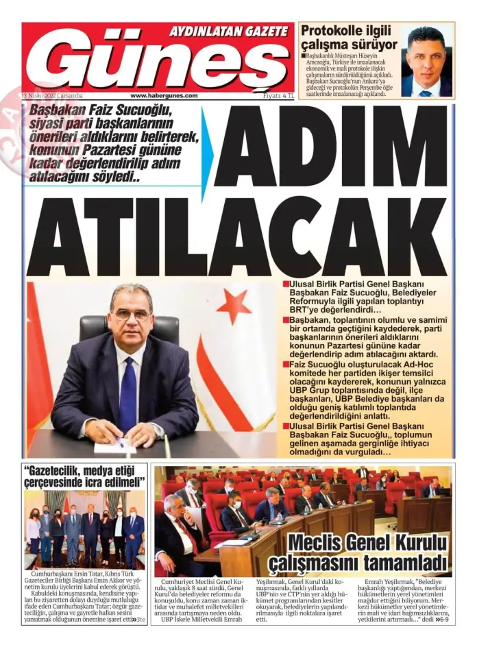 13 Nisan 2022 Çarşamba Gazete Manşetleri 12