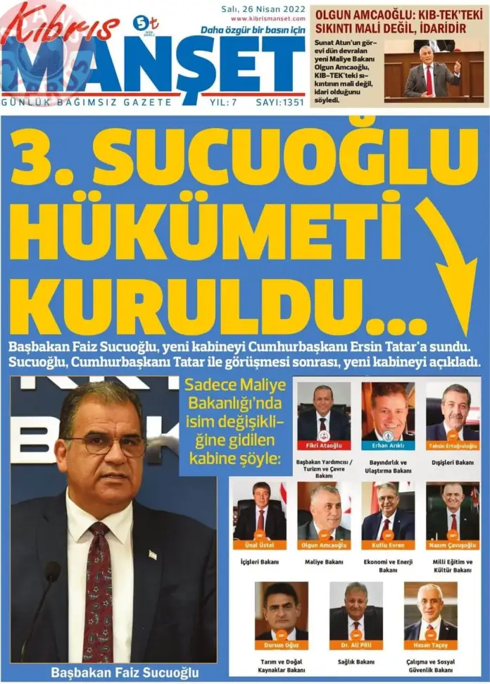 26 Nisan 2022 Salı Gazete Manşetleri 14
