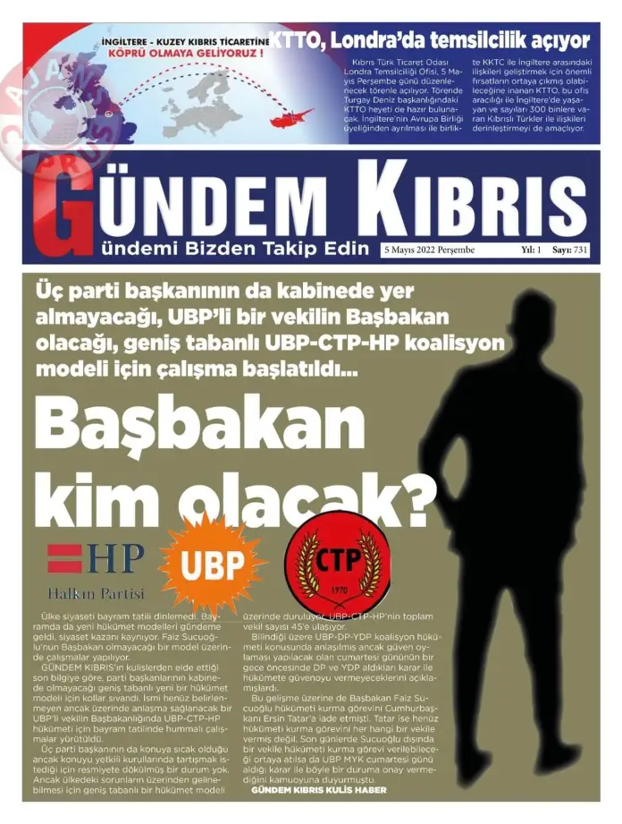 5 Mayıs 2022 Perşembe Gazete Manşetleri 12