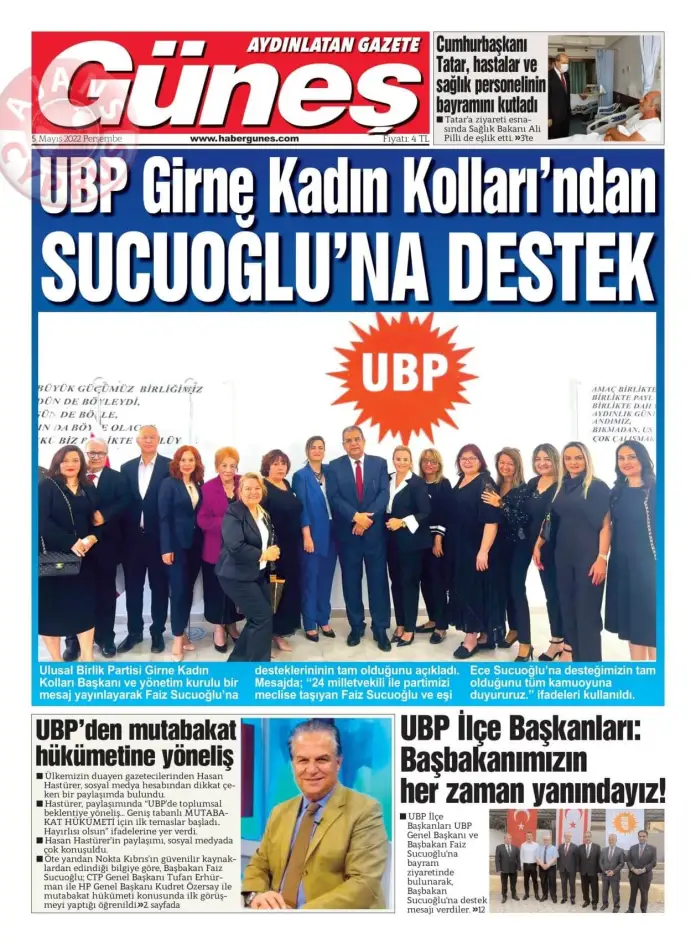 5 Mayıs 2022 Perşembe Gazete Manşetleri 13