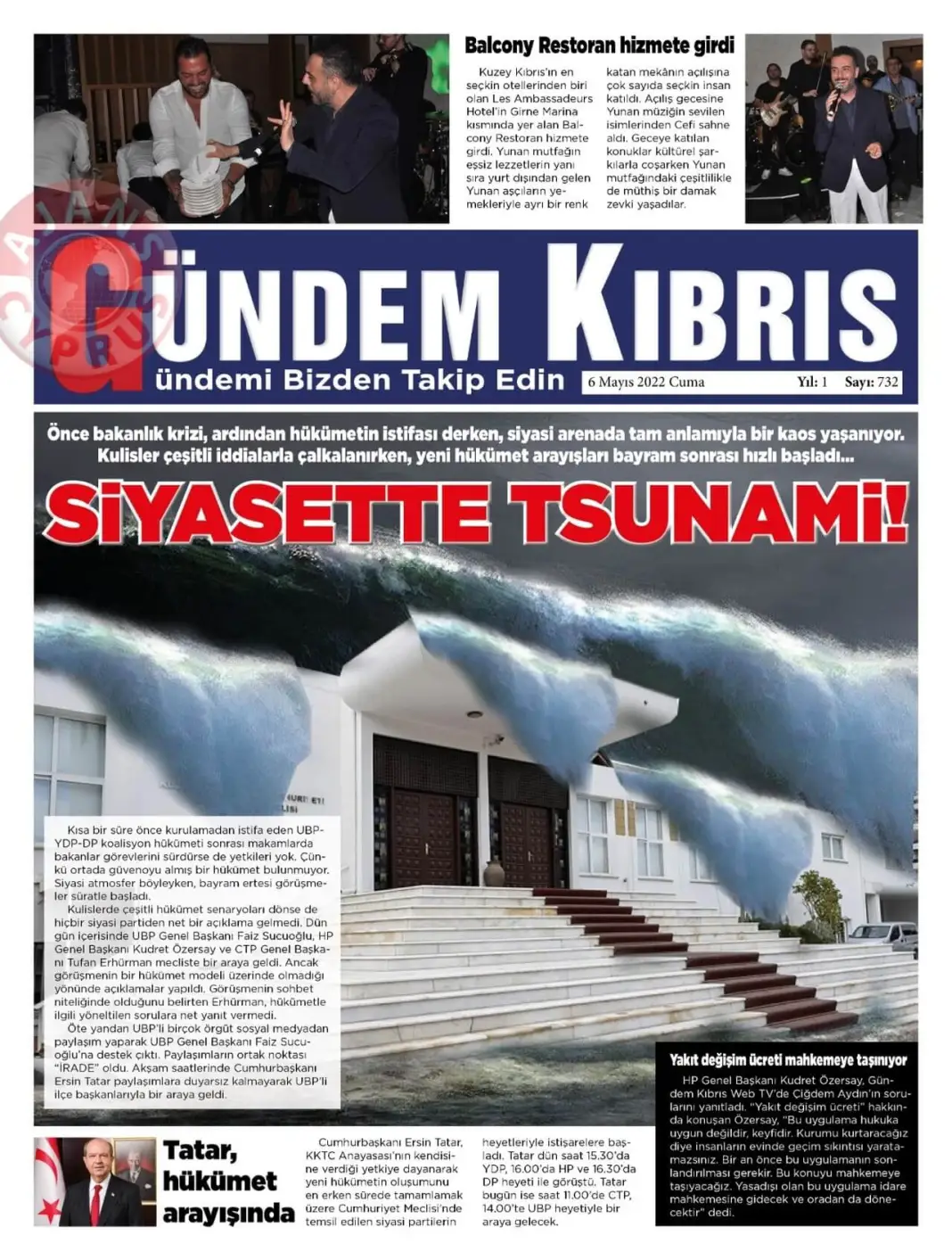 6 Mayıs 2022 Cuma Gazete Manşetleri 7