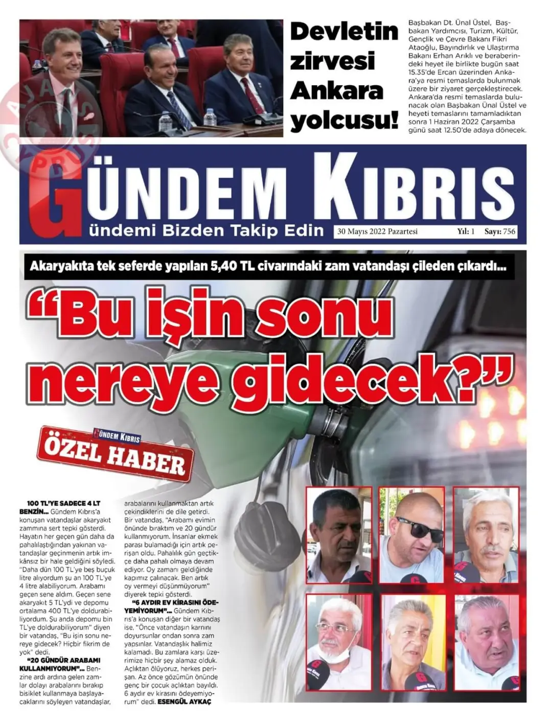 30 Mayıs 2022 Pazartesi Gazete Manşetleri 13