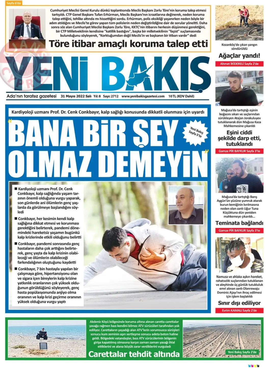 31 Mayıs 2022 Salı Gazete Manşetleri 6