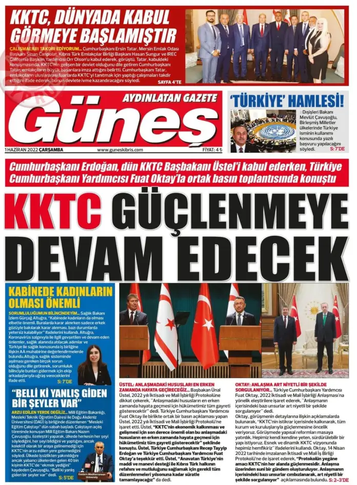 1 Haziran 2022 Çarşamba Gazete Manşetleri 15