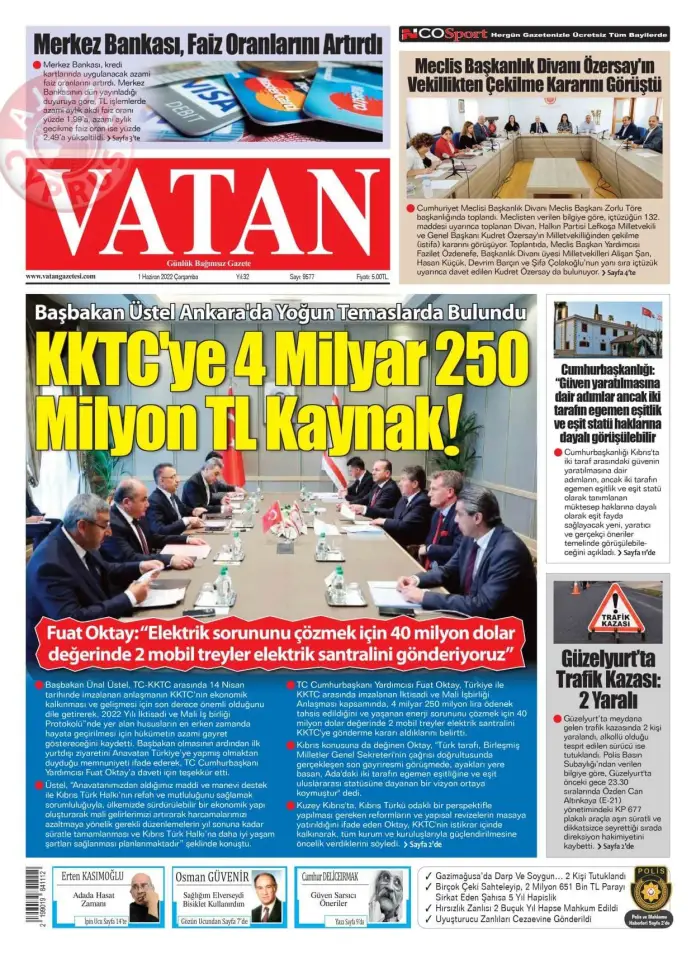 1 Haziran 2022 Çarşamba Gazete Manşetleri 4