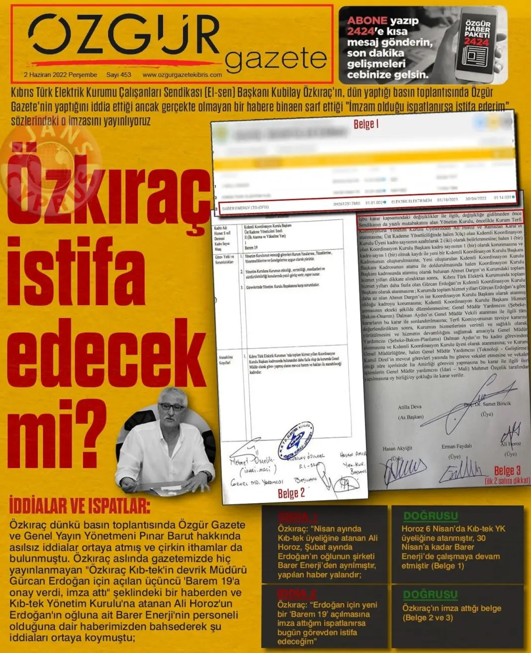 2 Haziran 2022 Perşembe Gazete Manşetleri 14