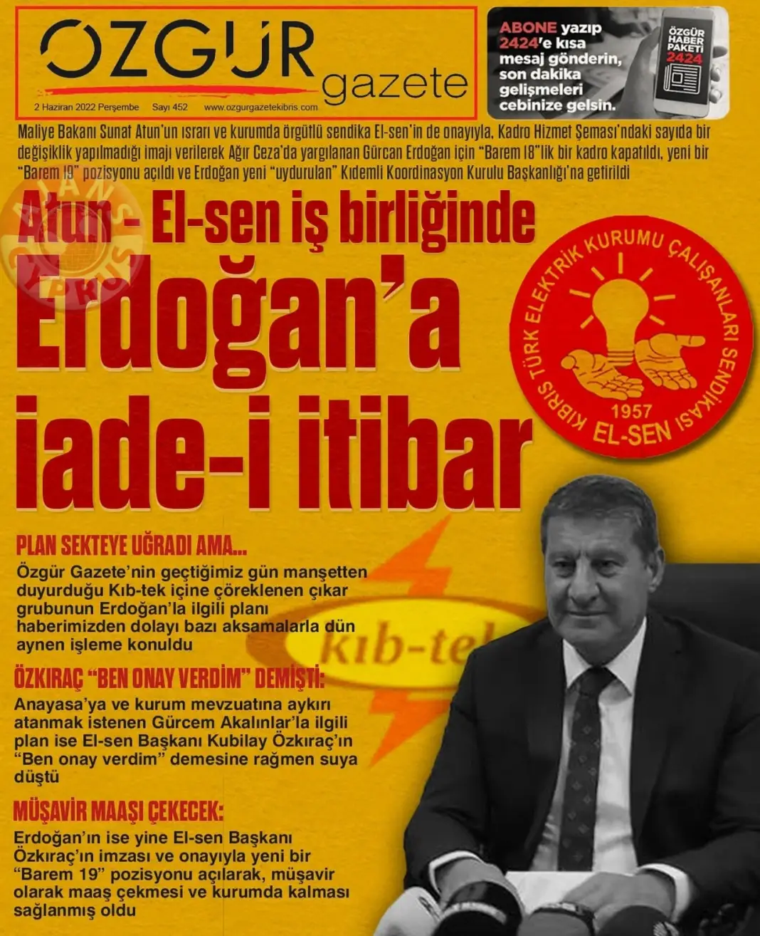 2 Haziran 2022 Perşembe Gazete Manşetleri 15