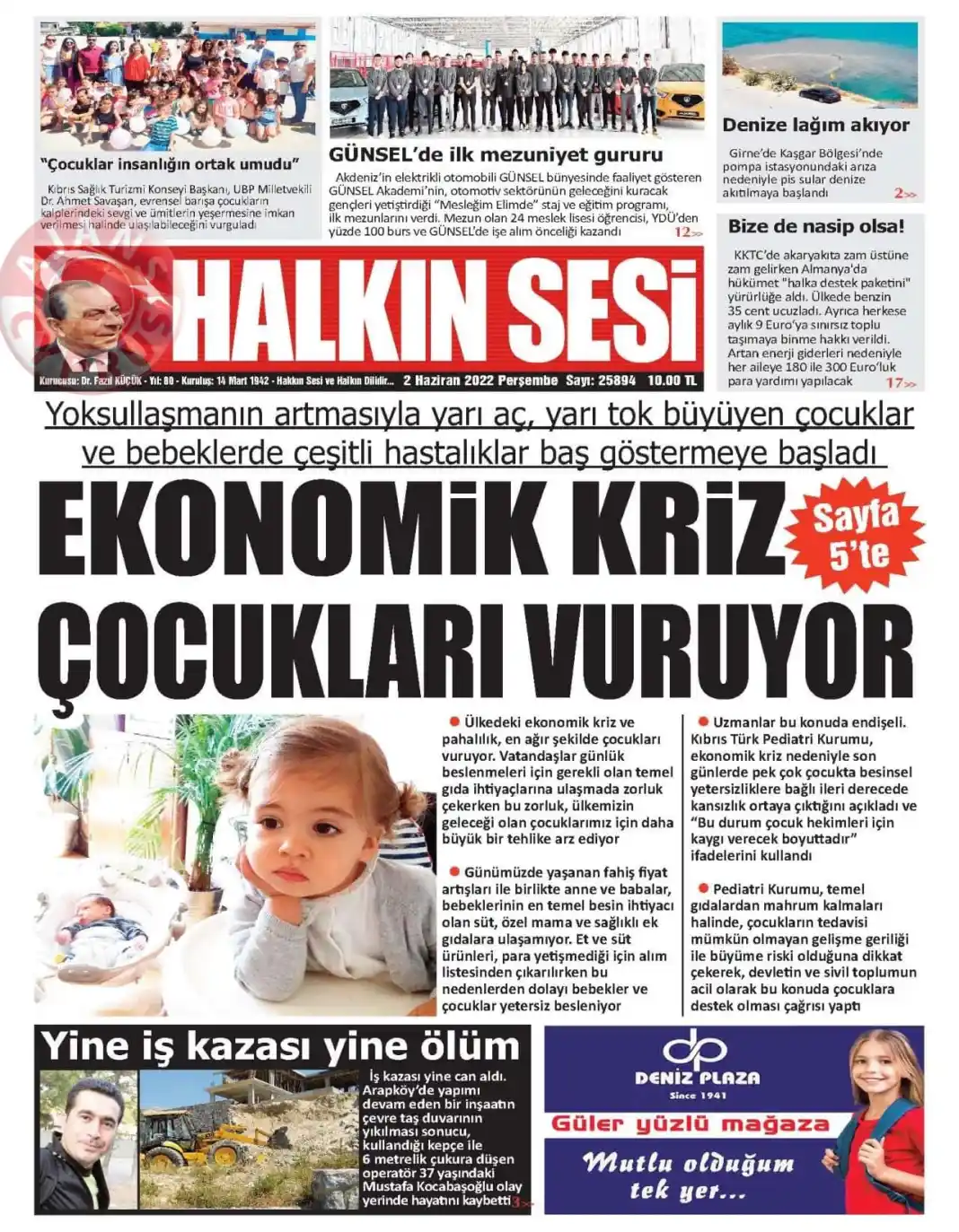 2 Haziran 2022 Perşembe Gazete Manşetleri 4
