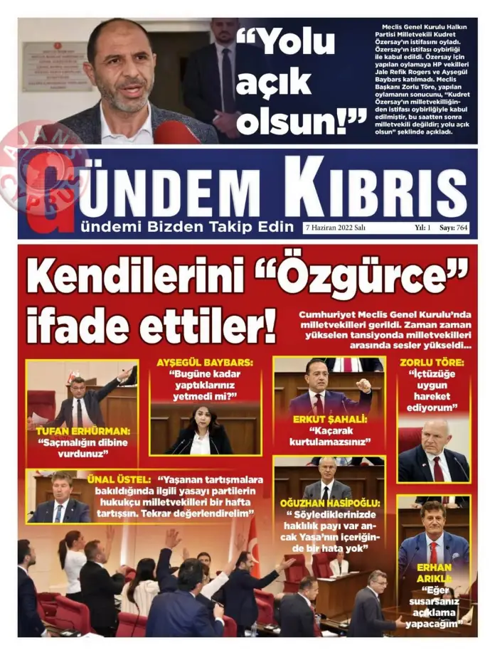 7 Haziran 2022 Salı Gazete Manşetleri 12