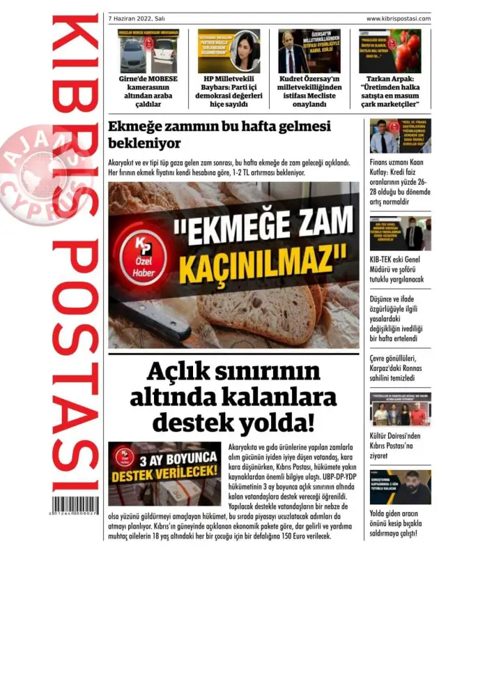 7 Haziran 2022 Salı Gazete Manşetleri 8