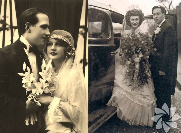 Tarihin tozlu sayfalarından düğün fotoğrafları... 1