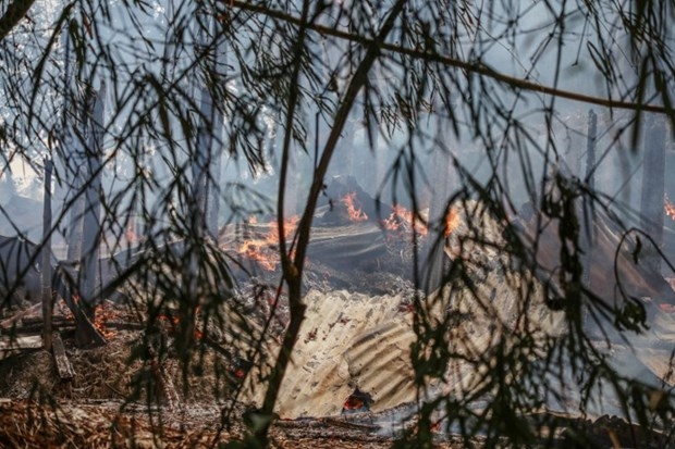 Arakan'da sistematik kundaklamalar uyduyla görüntülendi 21