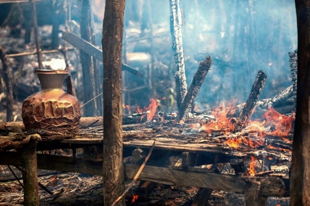 Arakan'da sistematik kundaklamalar uyduyla görüntülendi 6