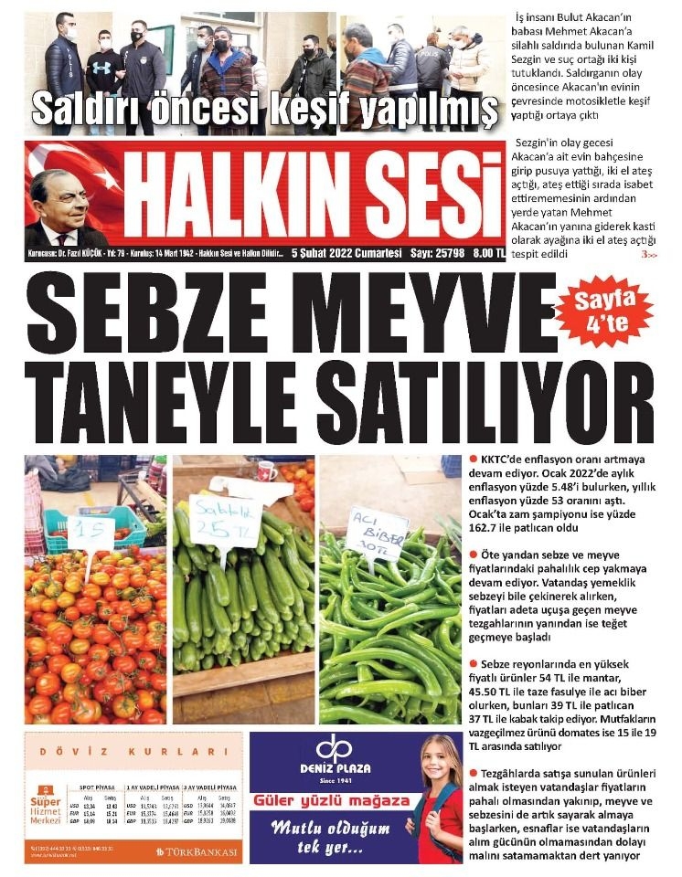 5 Şubat 2022 Gazete Manşetleri 4