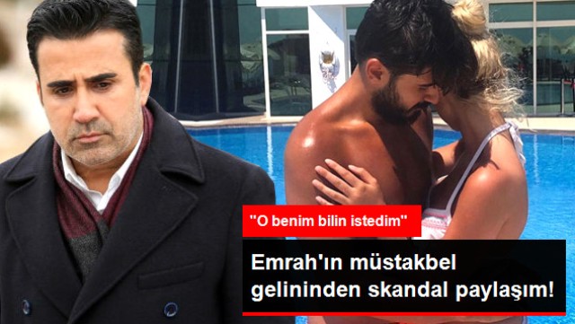 Emrah'ın Müstakbel Gelini Kıskançlık Krizine Girdi: O Benim Bilin İstedim