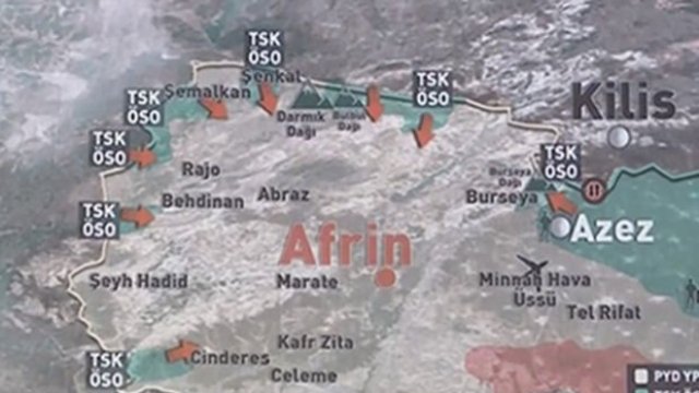 Zeytin Dalı'nda 'hilal' göründü