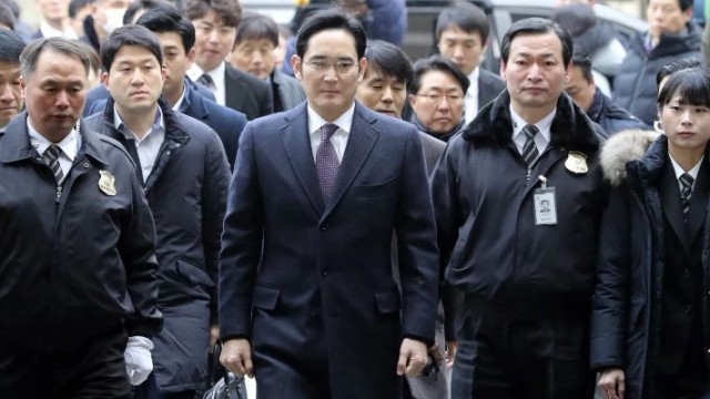 Samsung'un başkan yardımcısı serbest bırakıldı