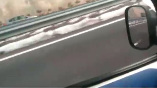 Niğde'de bir sürücü otoyolda kilometrelerce ters yönde gitti