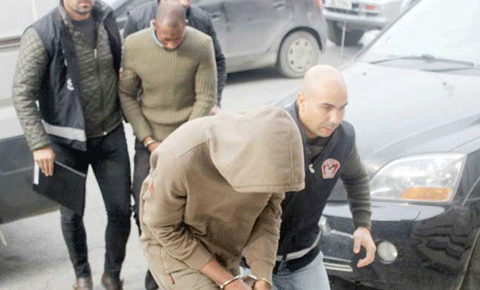 Pusuda yakalandılar