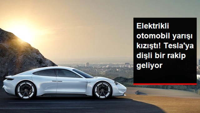 Porsche, Mission E ile Tesla Model S'e Meydan Okuyacak