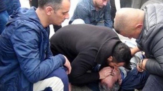 Yolda kalbi durdu, hemşireler hayata döndürdü