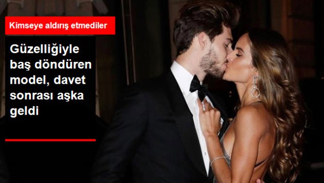Ünlü Model, Futbolcu Sevgilisini Herkesin İçinde Öpücüklere Boğdu