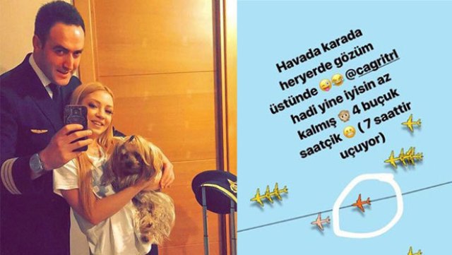 "Havada karada her yerde gözüm üstünde" Ece Seçkin sıkı takipte!