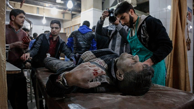 Esed rejiminden Doğu Guta'ya hava saldırıları: 30 sivil ölü