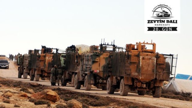 Afrin Harekatı'nda 20. gün! Son dakika haberler