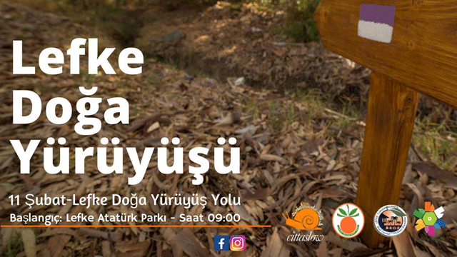 Lefke Doğa Yürüyüşü Pazar günü