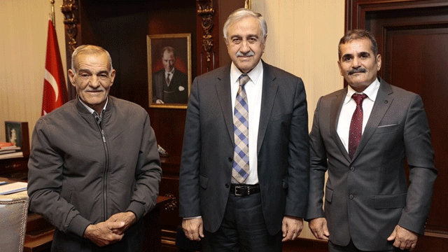 Akıncı, mani kitapları Yazan Hasan Paralı’yı kabul etti