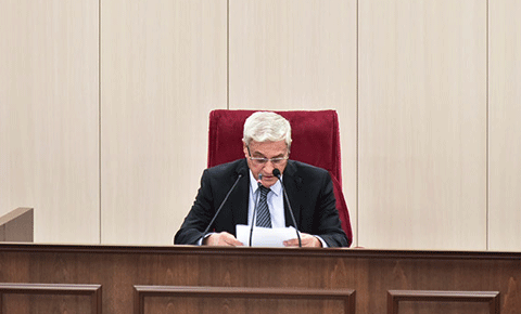 Başkanlık yerine daire