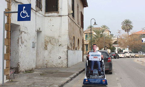 Engelli park yerlerinin işgali engellendi